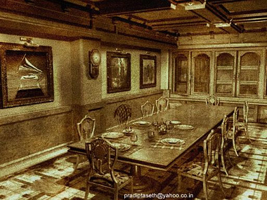 dining room of 1930s'