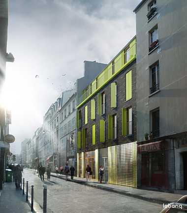 Housing building  in Paris