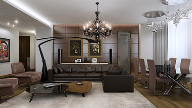 Livingroom with Minotti