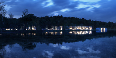 Mirrored houses