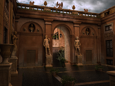 ancient exterior rome