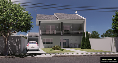 3D modeled in Revit, and finished with 3D max 2012