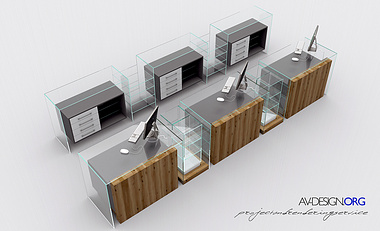 Concept design pharma furniture