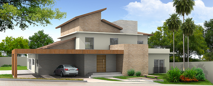 HMK Arquitetura - http://Adriani 3D studio
Facade rendering