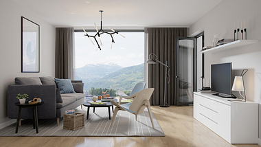 Interior design in Swiss