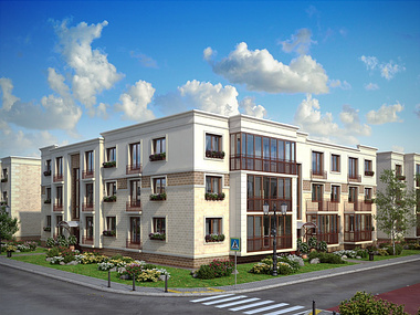 New Vatutinki, residential district buildings
