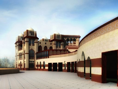 Culture center in al azhar park