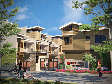 Townhouse project - ROSE CREST RESIDENCES