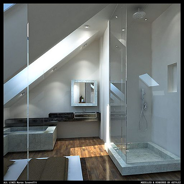 Appartment in Milan, Italy ~ Bathroom