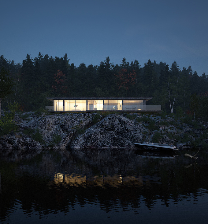 vicnguyendesign - https://www.behance.net/vicnguyendesign
Lake House.
project from Canada
hope everyone likes its mood. thanks all C & C
SW: 3dmax 2014, vray 3.2 and PS
CGI: vicnguyen