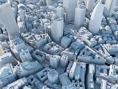 Wide Area 3D Model of London