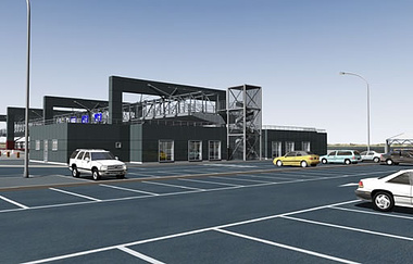 new highway station in Peschiera Italy