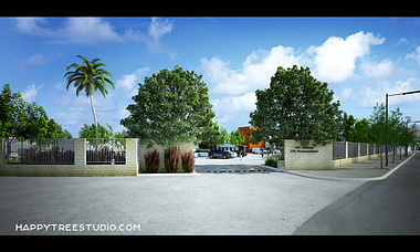 exterior rendering (happytree studio)
