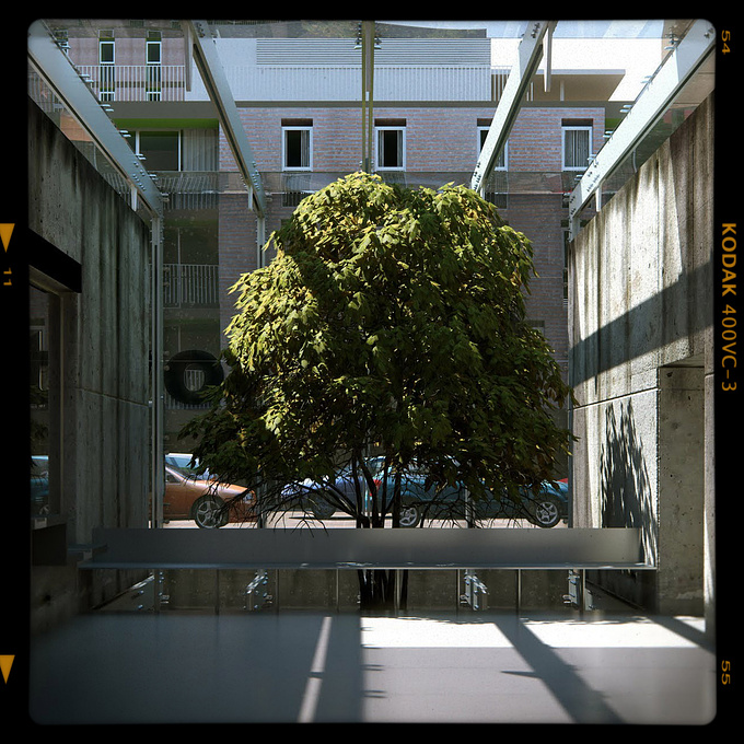 Cuantico - http://www.cuantico.es/en/
Render 3d of an area inside a train station with V-Ray. All modeled with 3DS MAX.