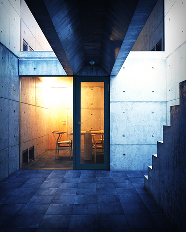 Azuma House, Tadao Ando