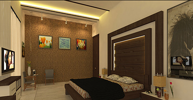 Master Bed Room, Baroda, Gujarat, India