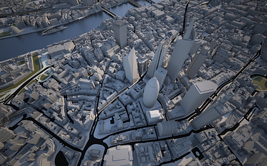 Future London Skyline