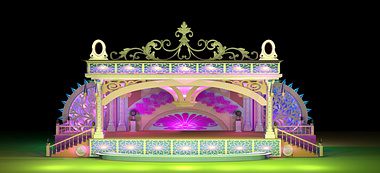 wedding set design at sydney grand,delhi