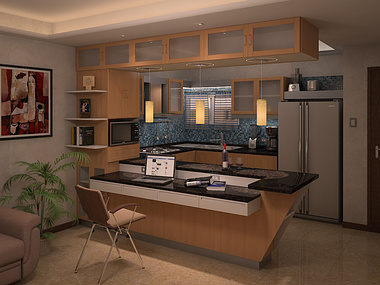 Kitchen-pantry-studio-living area