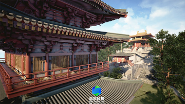 vr of old temple.made by UE4