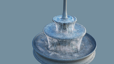 Fountain Test in Realflow 2012 and 3dsMax
