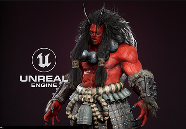 UE4 Real-time Game Character