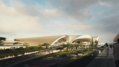Navi International Airport departure terminal