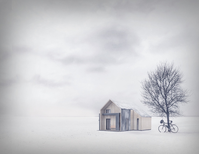  - http://
House in Snow

PT DESIGN
SketchUp, Vray, Photoshop