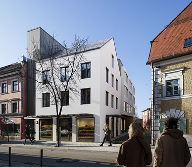 External visualization of the Bernatzky House in Bad Aibling
