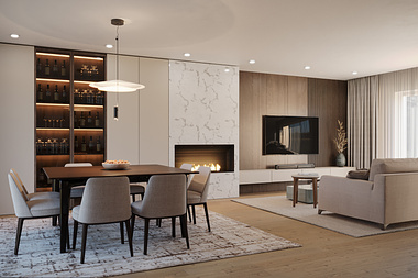 VEROD Project - Living and dinning Room