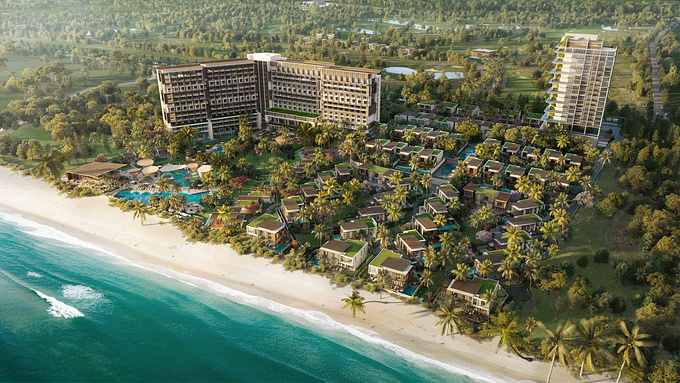 After the success of the Hyatt Regency Ho Tram Residences project, IFF Holdings continues with 4pixos Studios to create a visual world for the Le Meridien Residences Danang project, the first Le Meridien-branded villas in Asia.
4pixos Studio imagery and animation were selected to headline the recent announcement.