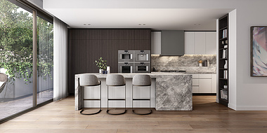Luxury Apartments Kitchen Interior