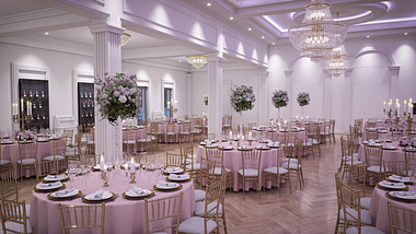 Wedding mansion interior