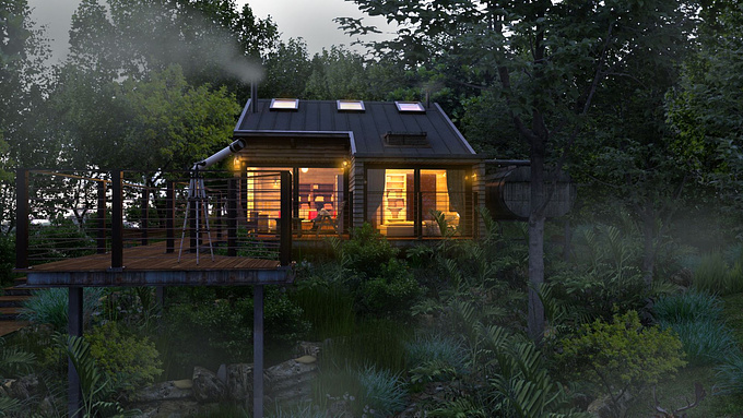 small cabin