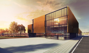 Business Center rendering