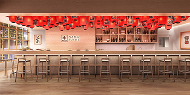 Sushi Bar Interior Design