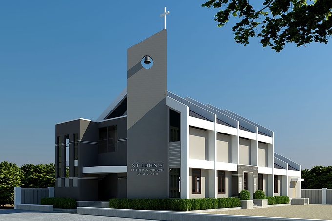 yogi
its a church bldng constructing in ap ,india ,i did this in 3ds max ,vray
