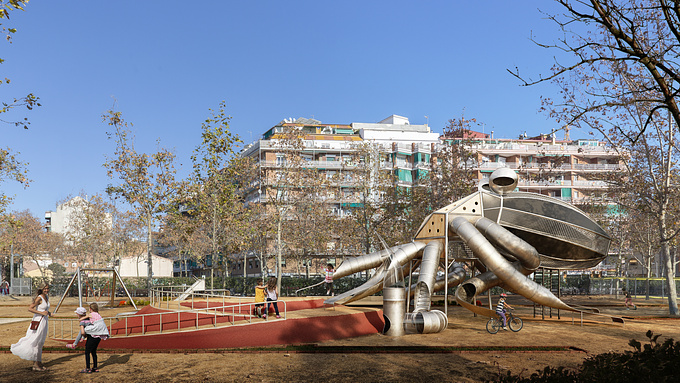 New playgrounds in Barcelona