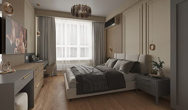 Test render of bedroom
