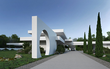 White villa