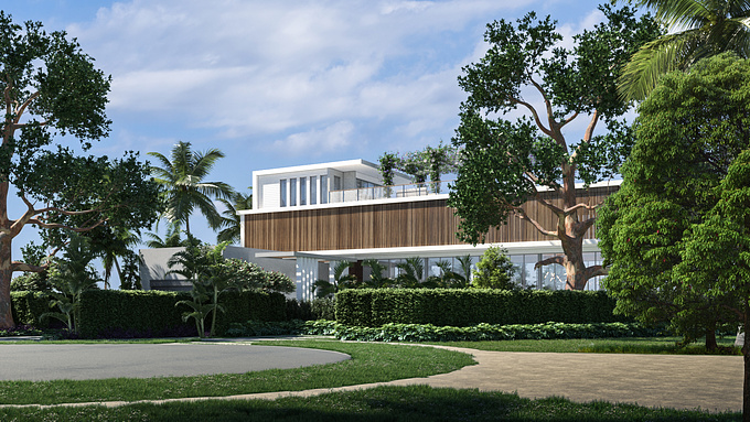 Residence located in sunny Miami, Florida.
Architecture by Portuondo-Perotti Architects. 
