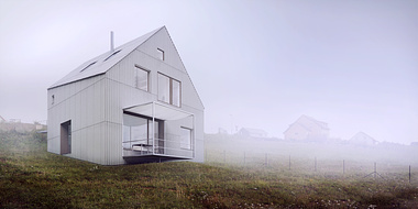 House in czech mountain