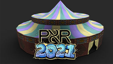 PXR2021 | Spiegeltent and Logo
