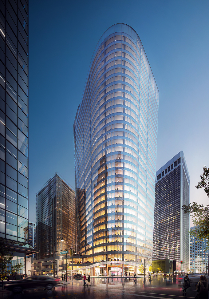 B6. A 32-storey, 534,000-square-foot office tower shaping the future of downtown Vancouver.