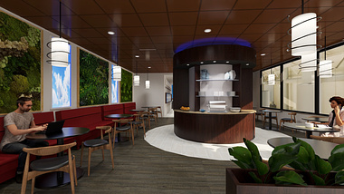 Houston International Airport Lounge