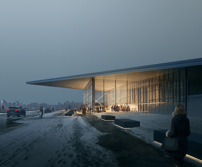 International Airport 
Collaboration with Bord Architectural Studio