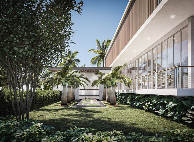 Residence located in sunny Miami, Florida.
Architecture by Portuondo-Perotti Architects. 