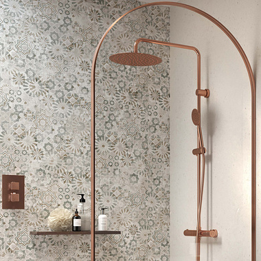 Luxurious Copper Wet-Room