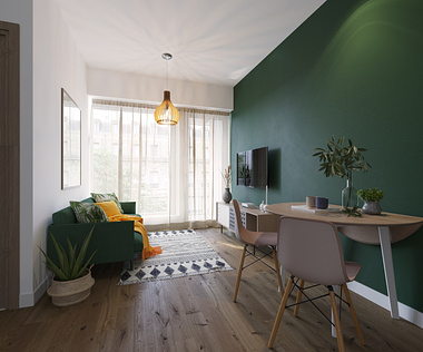 Small modern Apartment - DEER Design