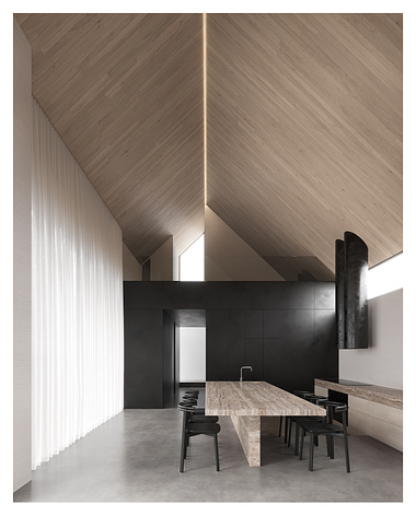 Barwon Heads House by Adam Kane Architects Visualization